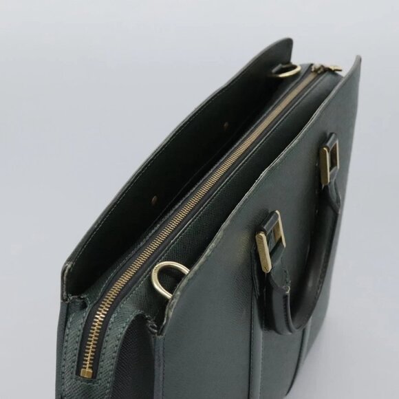 LOUIS VUITTON Taiga Porte Documents Rozan Bag Epicea - Picture 11 of 16